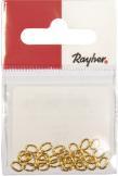 Immagine prodotto Rayher Ringel, 0, 8mm ø, oro, 25 pezzi (Scatola da regalo, 25 x)