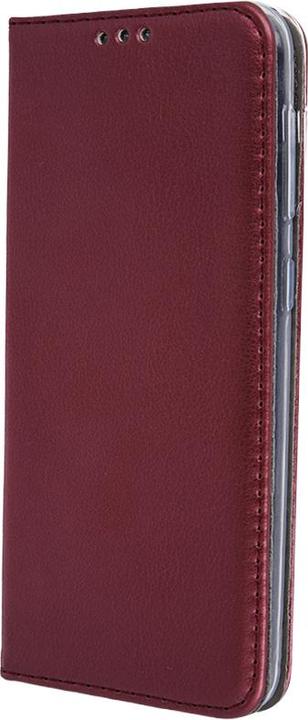 Actual product image OEM Smart Magnetic case for Samsung Galaxy S25 Ultra burgundy (Samsung Galaxy S25 Ultra)