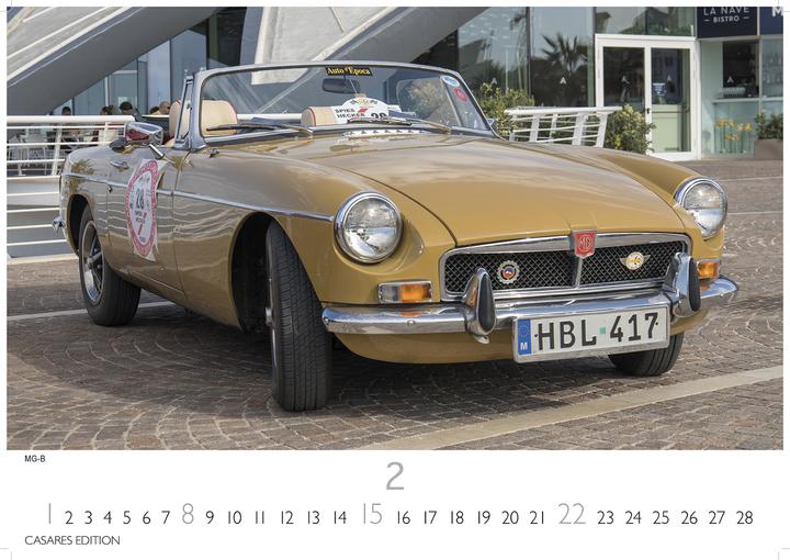 Actual product image British Classic Cars 2026 S 24x35cm