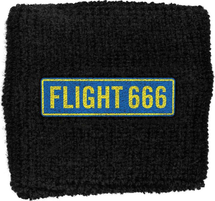 Iron Maiden Flight 666 Stoffarmband (20% Elastan, 80% Baumwolle)