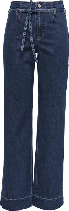 Only ONLJUICY-WAUW Hohe Taille Weiter Beinschnitt Jeans Jeans mit weitem Bein (32)