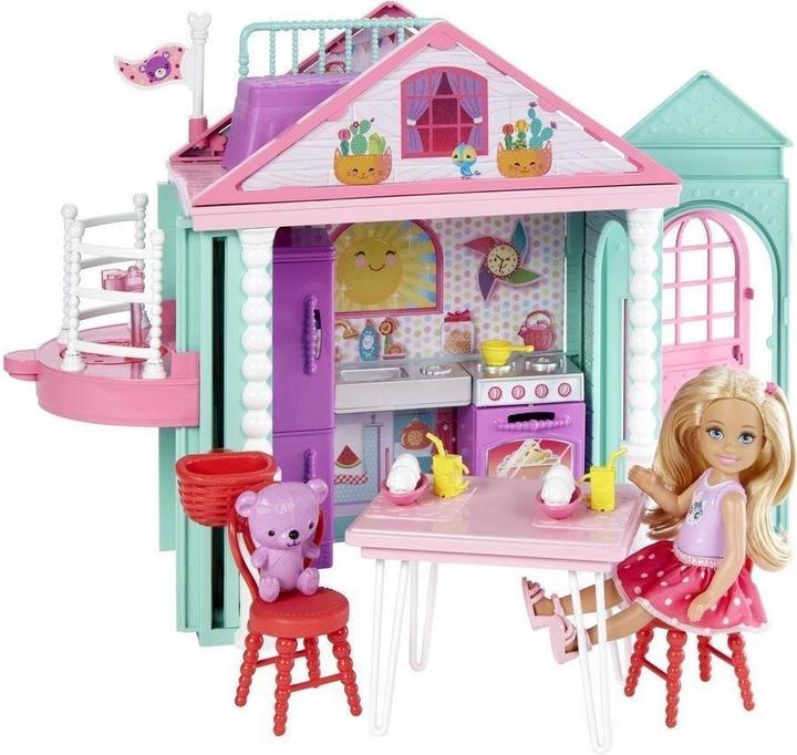 Produktbild Barbie Chelsea Spielhaus und Puppe
