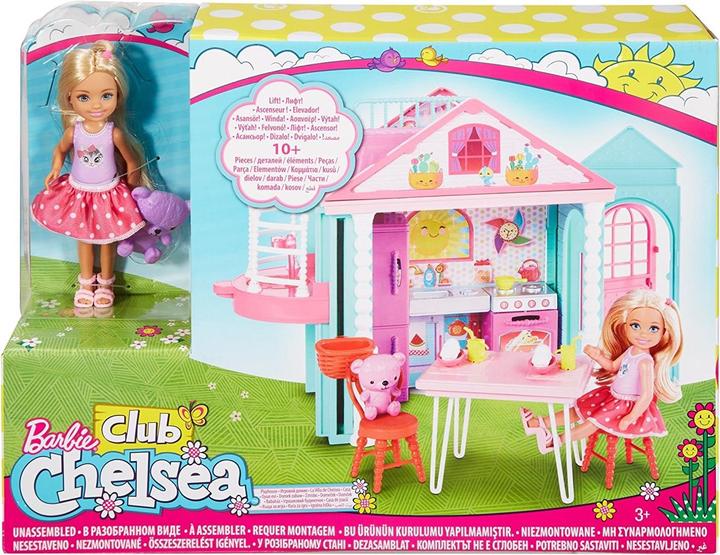 Produktbild Barbie Chelsea Spielhaus und Puppe