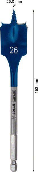 Produktbild Bosch Professional Zubehör EXPERT Self Cut Speed Flachfräsbohrer, 26 x 152 mm (26 Millimeter)