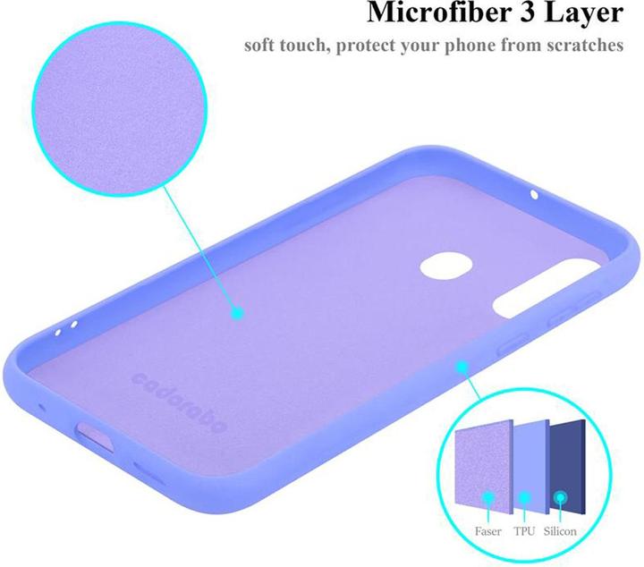 Productafbeelding Cadorabo TPU Liquid Silicone Case Cover (Samsung Galaxy A60, Samsung Galaxy M40)
