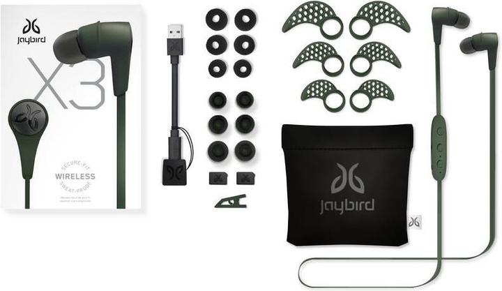 Produktbild Jaybird X3 (8 h, Kabellos)