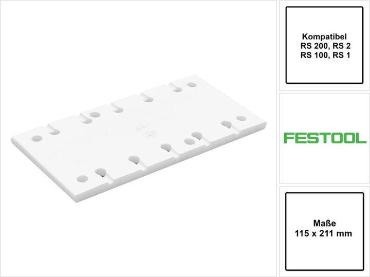 Produktbild Festool Schleifschuh SSH-115x225/10