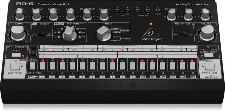 Actual product image Behringer RD-6-BK Maszyna perkusyjna - czarny