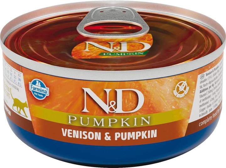 Actual product image Farmina Feline Adult Venison & Pumpkin (80g) (Adult, 24 pcs., 70 g)