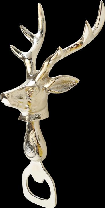 Actual product image Boltze Home Bottle opener stag, silver