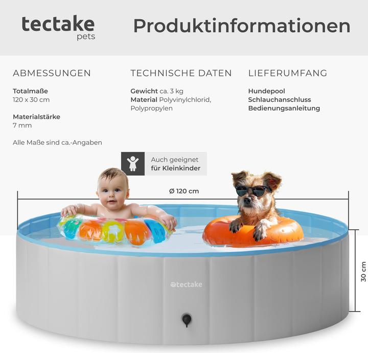 Immagine prodotto tectake Nele (Piscina per cani)