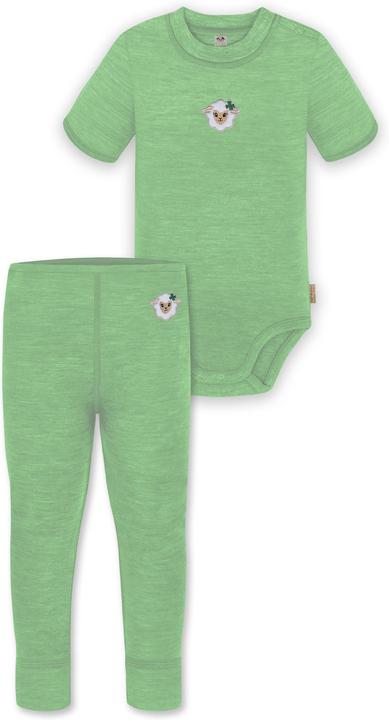 Produktbild Normani Baby Merino Kurzarmbody „Tihoi" und Hose „Tutira" - 9613 (74)