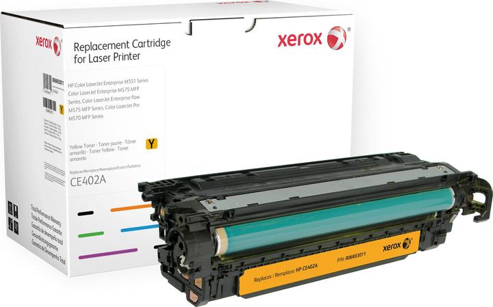 Actual product image Xerox CE402A (Y)