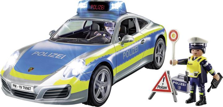 Actual product image Playmobil Porsche 911 Carrera 4S Police (70067, Playmobil Porsche)