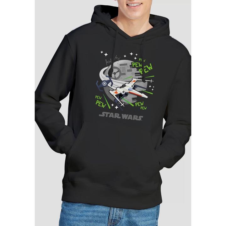 Produktbild Star Wars Pew Pew Kapuzenpullover (M)