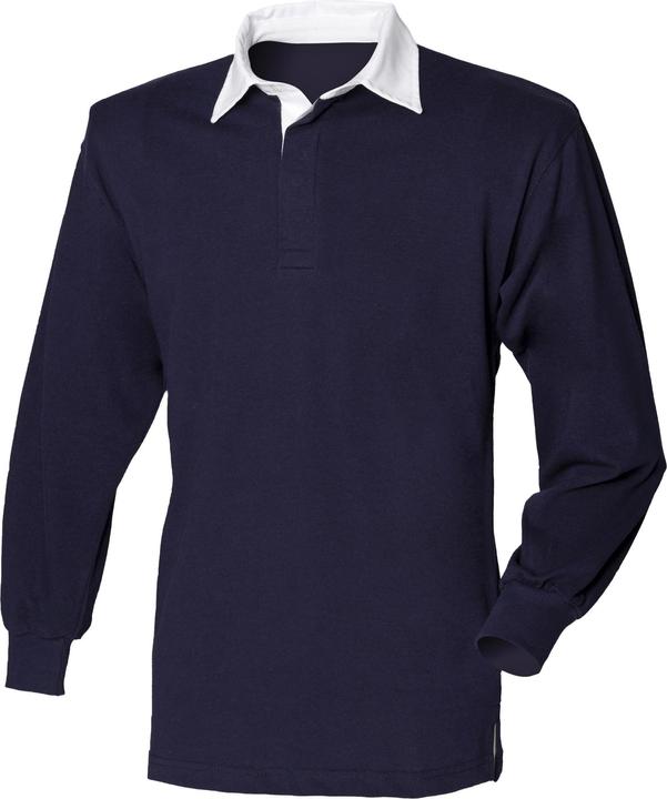 Immagine prodotto Front Row - Polo a Manica Lunga - Bambini - Rugby (Confezione da 2) (S)