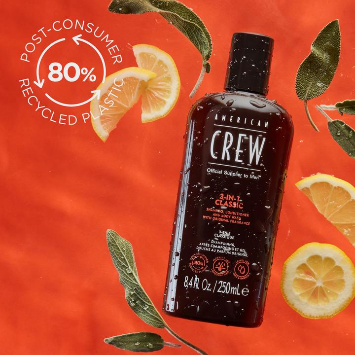 Immagine prodotto American Crew Classico 3 in 1 (250 ml, Shampoo liquido)