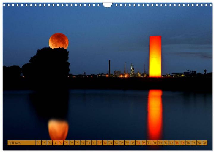 Produktbild RUHRPOTT LICHTER (Wandkalender 2025 DIN A3 quer), Monatskalender (A3, Deutsch)