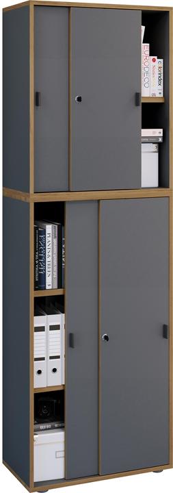 Image du produit VCM Armoire de bureau Salia portes coulissantes 5x L60