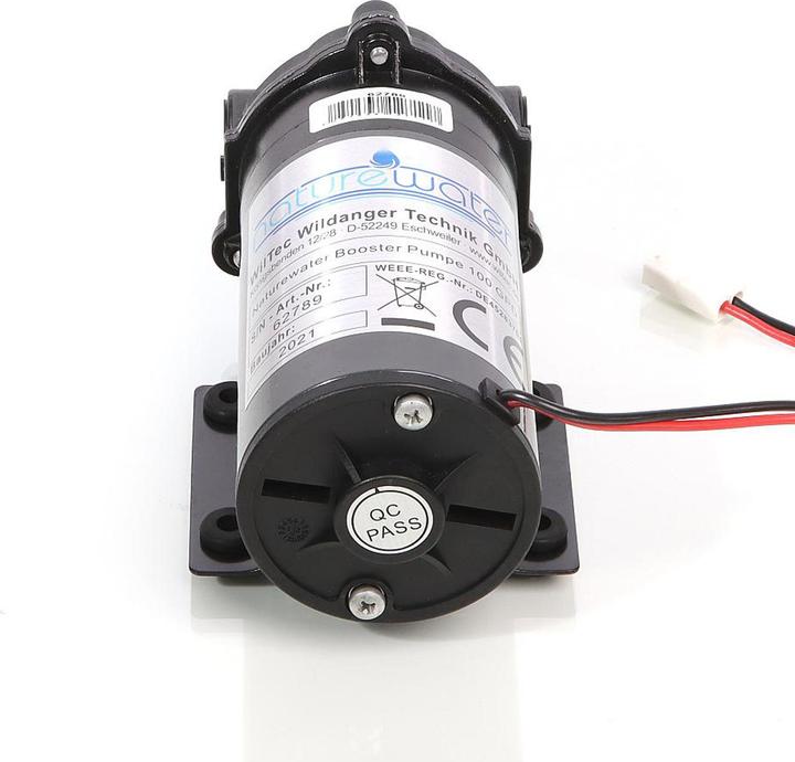 Immagine prodotto Naturewater Pompa ausiliaria 100 GPD (350 l) Pompa ausiliaria 35W Osmosi inversa (Pompa ausiliaria)
