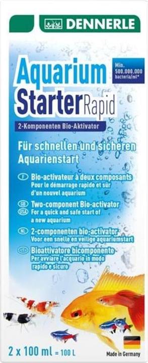 Energie-Label Dennerle Aquarium Starter Rapid (Wasserpflege Aquarium)