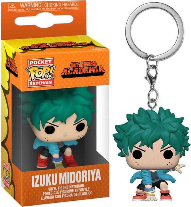 Actual product image Funko Portachiavi POP! My Hero Academia Deku w/Gloves