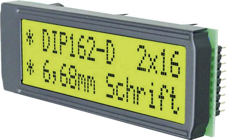 Actual product image Display Visions Plug-in alphanumeric dot matrix LCD module (Electronics kit)