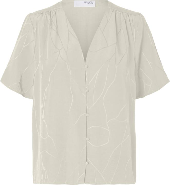 Actual product image Selected Femme Print top with V-neck (38)