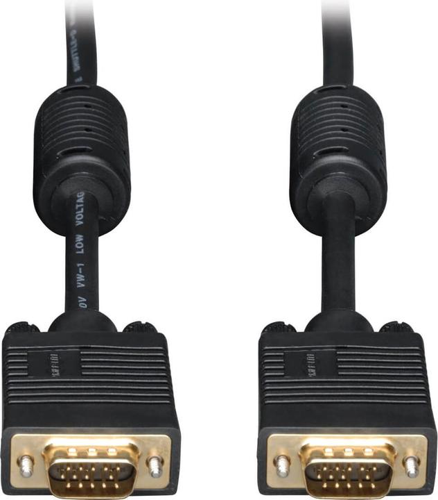 Immagine prodotto Eaton Cavo coassiale VGA RGB ad alta risoluzione HD15 M/M 10ft. 3,05m (3 m, VGA)