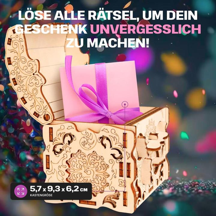 Actual product image Escape Welt Secret Box ""Treasure"" - Puzzle box kit (German)