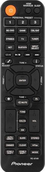 Actual product image Pioneer VSX-935 (7.2 channels, FM, DAB+, AM)