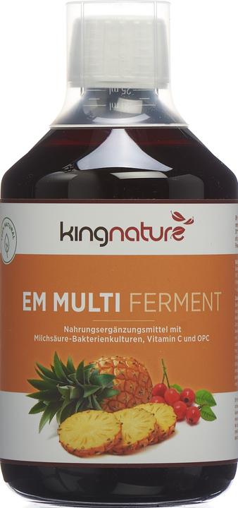 Actual product image Kingnature EM Multi Ferment (1 Piece, Liquid, 551 g)