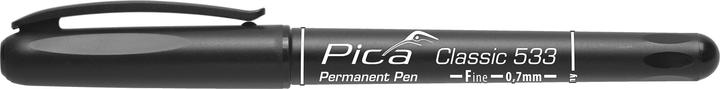 Image du produit Pica Marqueur indélébile CLASSIC noir Largeur de trait 0,7 mm Pointe ogive (Noir, 0.70 mm, 1 x)