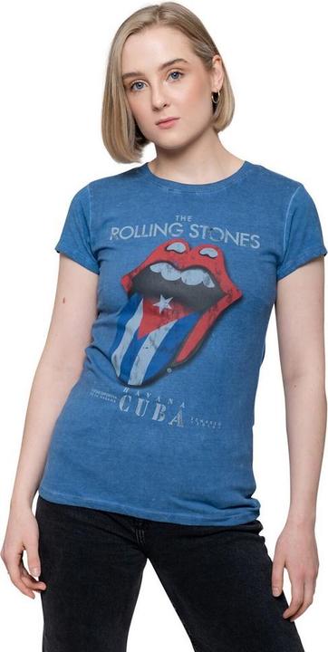 Immagine prodotto The Rolling Stones Havana Cuba Maglietta Donna (L)
