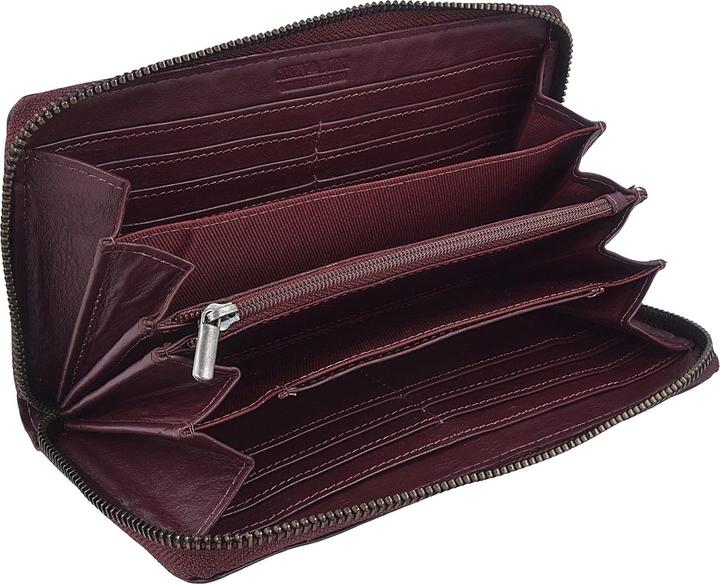 Actual product image Greenburry Spongy wallet leather 19 cm