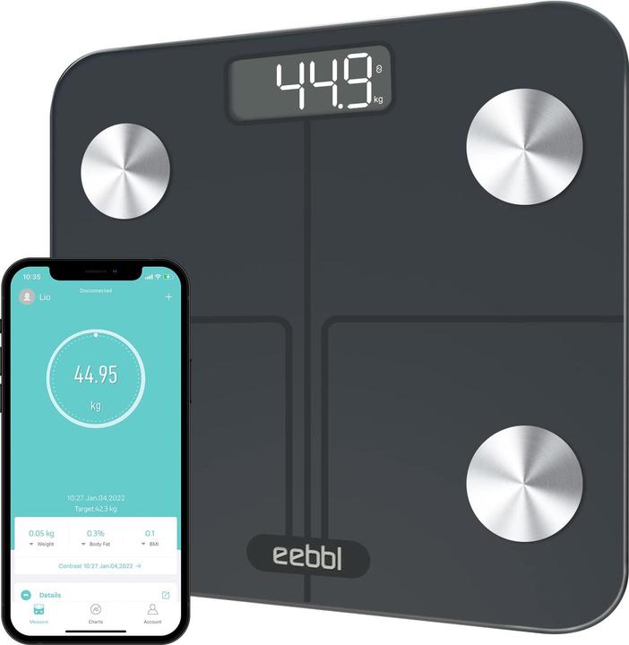 Produktbild Eebbl Körperfettanalyse (180 kg)