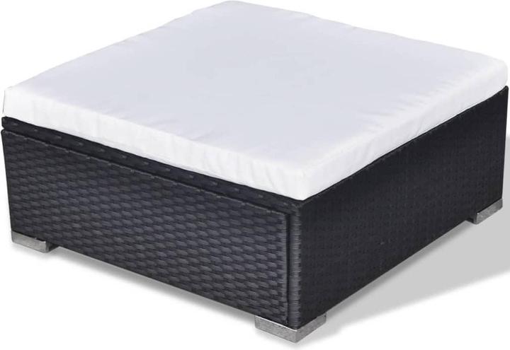 Produktbild VidaXL 5-tlg. Garten-Lounge-Set mit Kissen Poly Rattan