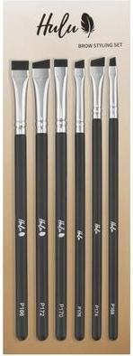 Actual product image NoName Huluset Brow Styling Set Of 6 Eyebrow Brushes (Eyebrows)