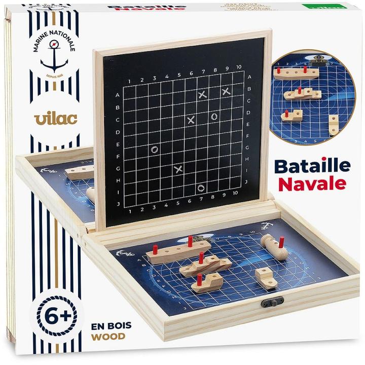 Image du produit Vilac Jeu Couler les bateaux - Marine nationale (Français)