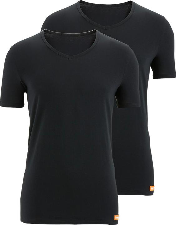 Produktbild Bruno Banani 2er Pack WARM UP Unterhemd / Shirt Kurzarm (L)