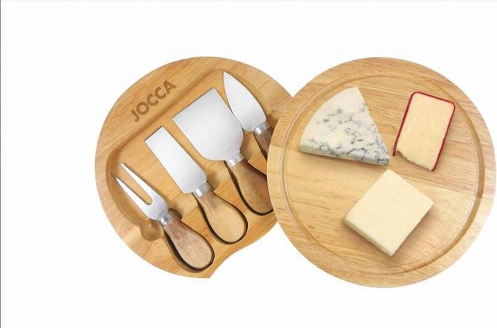 Produktbild Jocca Käsebrett mit 4 Käsemesser