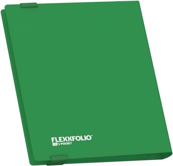Produktbild Ultimate Guard UGD011093 - FlexXfolio - 2-taschig Kartenmappe für 20 Karten, Grün