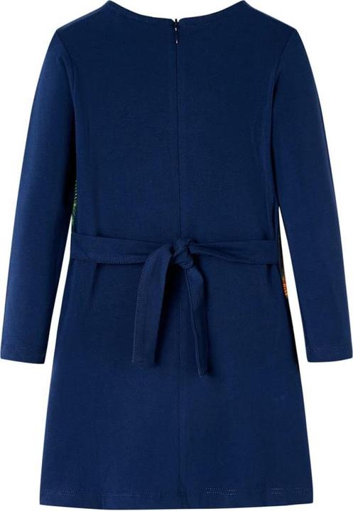 Immagine prodotto VidaXL Abito da bambino con maniche lunghe blu navy 92,Materiale del (92)
