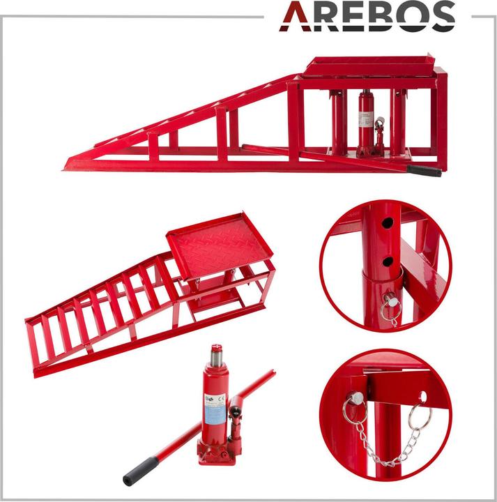Produktbild Arebos PKW Auffahrrampe
