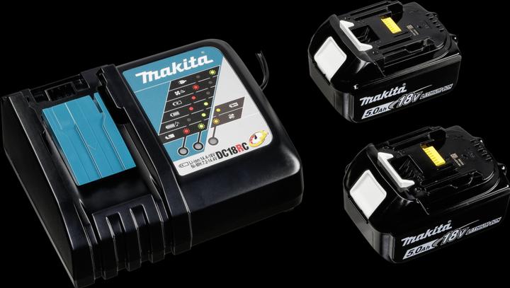 Image du produit Makita DHP482RTJ 18V 2x perceuse à percussion à batterie rechargeable (Fonctionnement sur batterie)