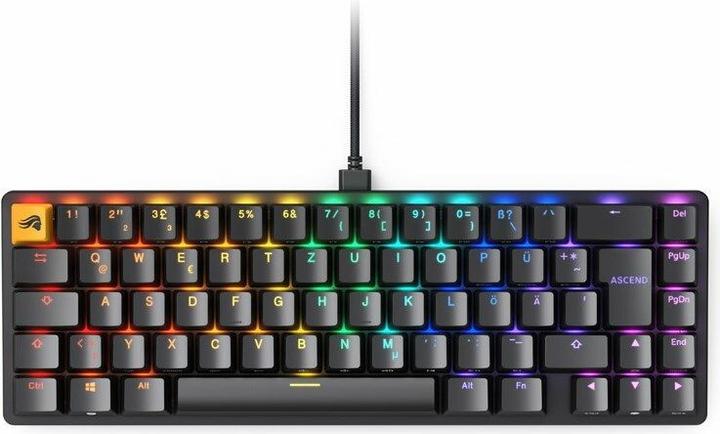 Produktbild Glorious PC Gaming Race GMMK 2 Kompakttastatur – Fox Switches, DE-Layout, Schwarz (DE, Kabelgebunden)