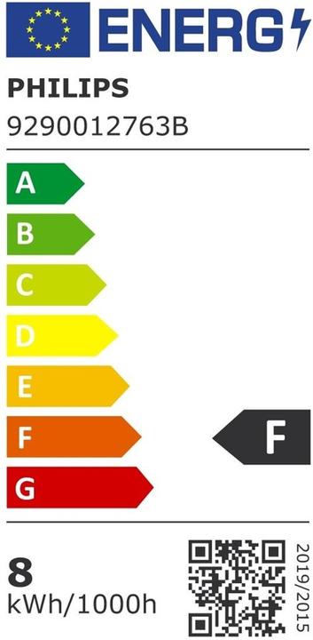 Label énergétique Philips Tube fluorescent à LED (G13, 13 W, 800 lm, 1 x, F)