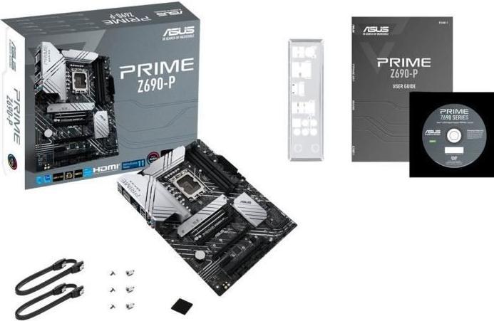 Produktbild ASUS Prime Z690-P (LGA 1700, Intel Z690 (DDR5), ATX)