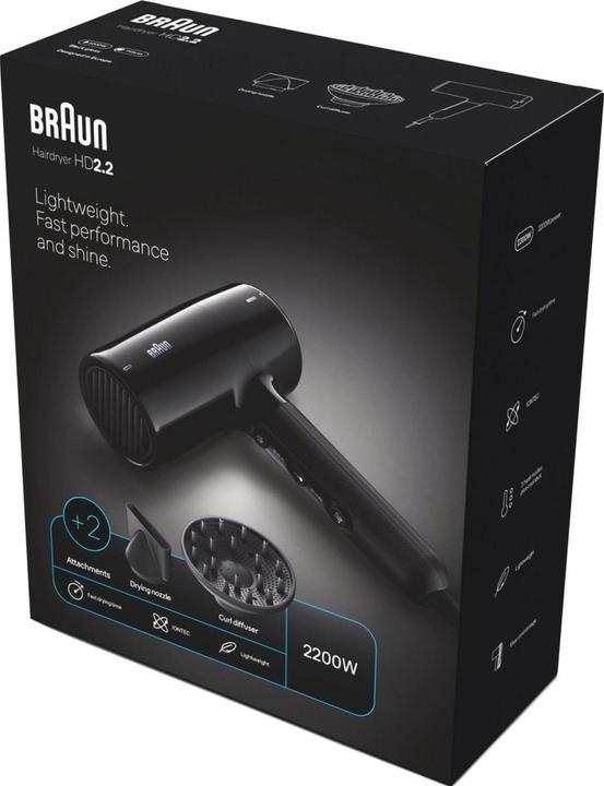 Image du produit Braun HD 2.2 noir