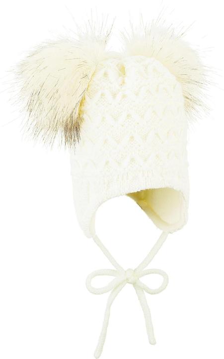 Produktbild Sterntaler Wintermütze Pompons Ecru Gr. 47